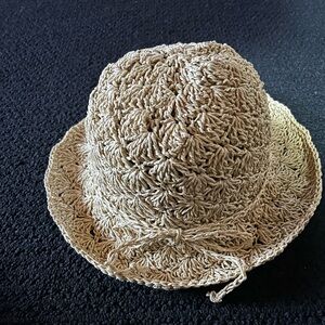 Straw Hat with Straw Bow 👒